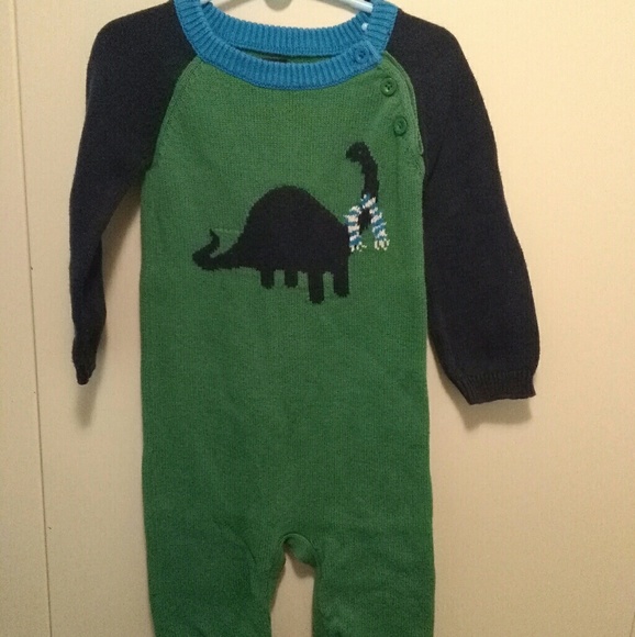 Baby Gap Boy Sweater Bear Intersia One Piece NwT 12-18 18-24 months